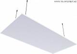 OPTIMA L CANOPY rectangle white () 1200x600x40  BPCS5045WHJ2