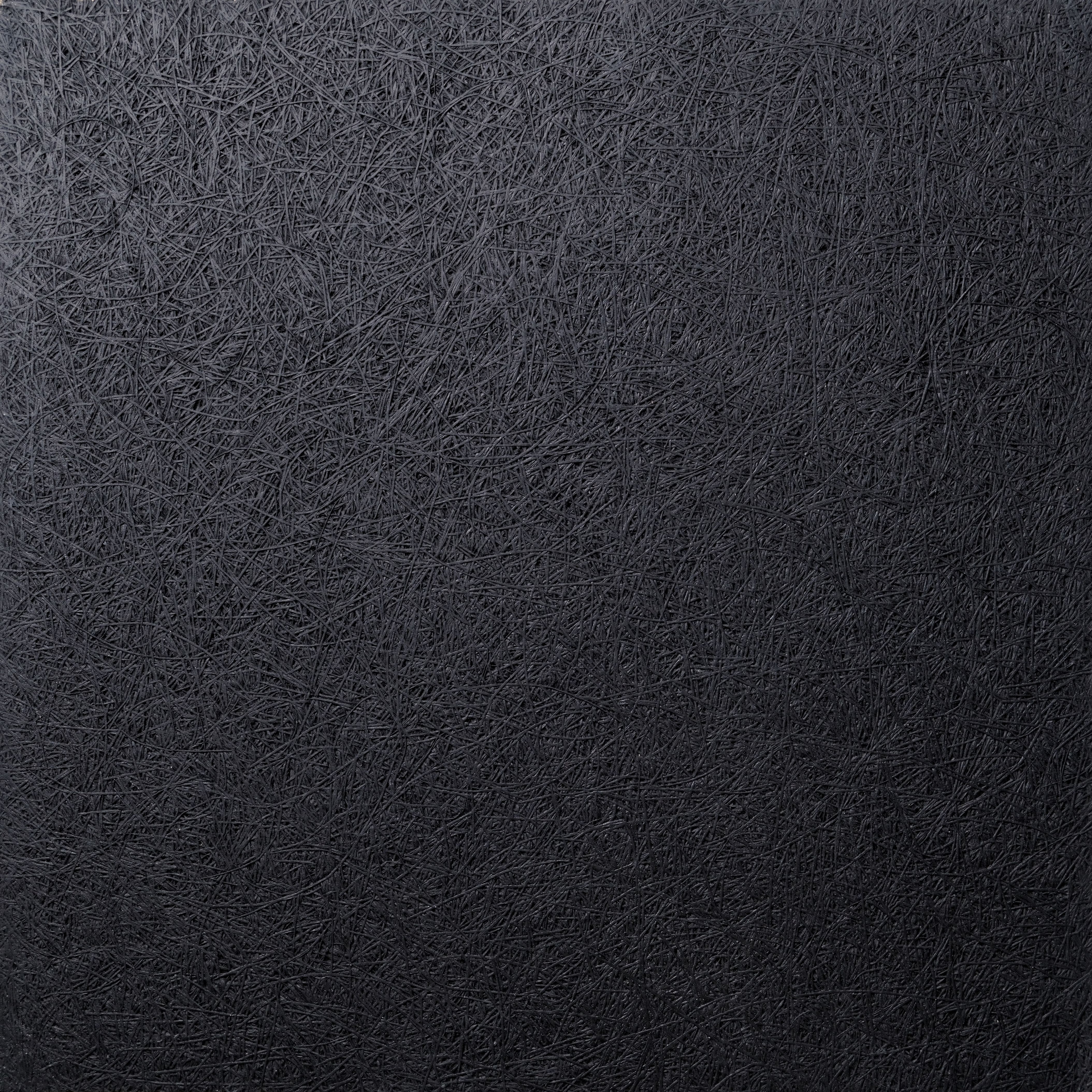 Деревянная (фибролитовая) потолочная панель GB600W101200BK 1200х600х14. Цвет черный. Фото N2