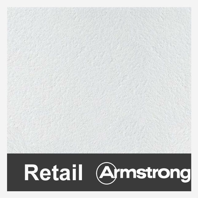 Потолочная плита RETAIL board 600x600x12 (Ретейл борд) Армстронг