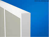 35581300 Акустическая стеновая панель Ecophon Akusto™ Wall A/Akutex FT 2700x1200x40 Белый Frost