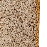 Деревянная (фибролитовая) потолочная панель GB600W10600 600х600х14. Цвет натуральный (бежевый)