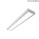 Светодиодный светильник "ВАРТОН" IP54 медицинский 1195*180*55мм с опаловым рассеивателем 36 ВТ 2700К