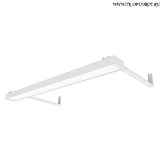 Кронштейн 600 мм для крепления светильника для школьных досок (с набором крепежей)
